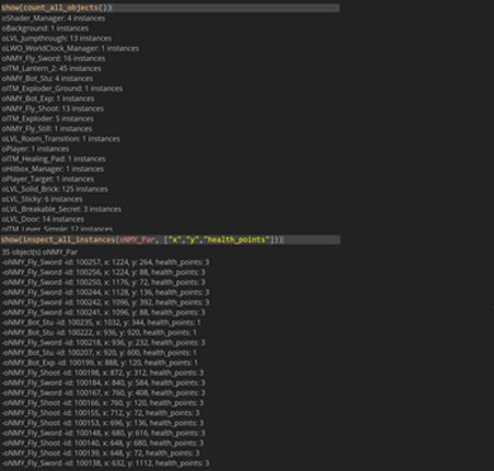 Game Maker basic debug functions Image
