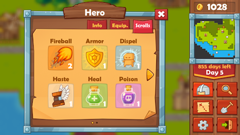 Heroes 2 : The Undead King screenshot