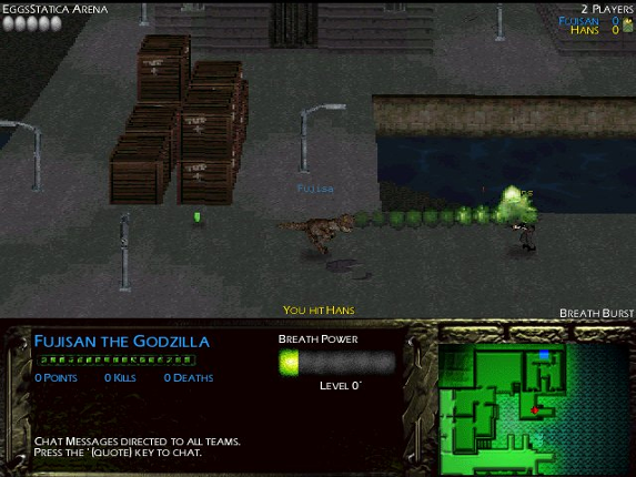 Godzilla Online screenshot