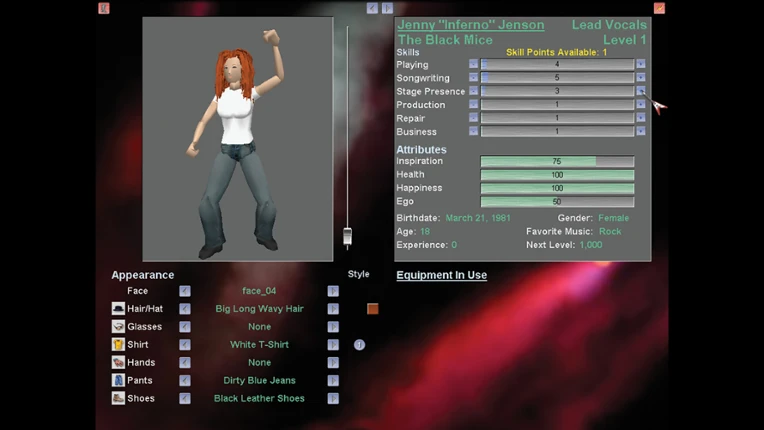 Shady O'Grady's™ Rising Star (2007) screenshot
