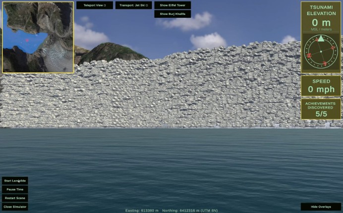 The Tracy Arm Tsunami Experience Image