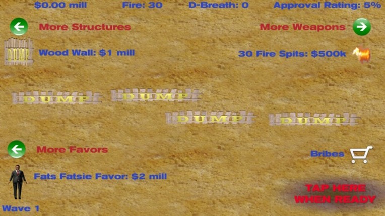 Tronald Dump - Build a Wall to Save America! Image