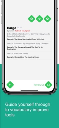 Vocabulary Builder daily words screenshot