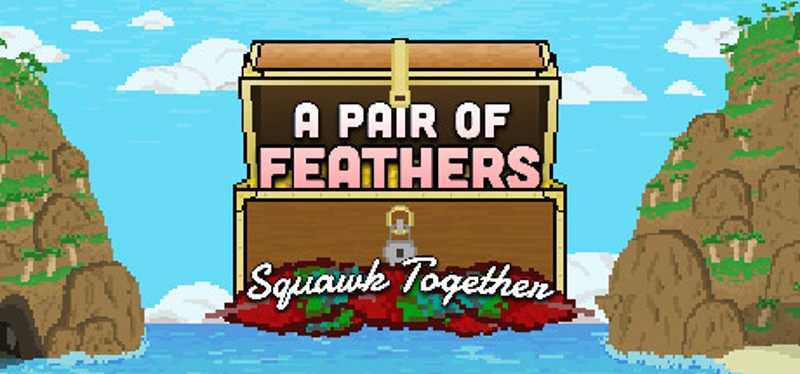 A Pair of Feathers Squawk Together Image