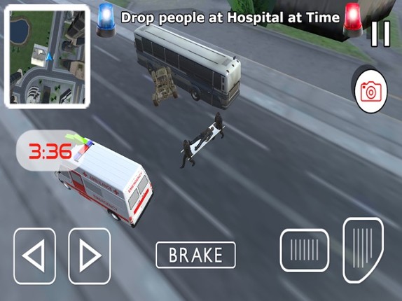 Ambulance Duty - Paramedic Emergency for Patients Urgent delivery to hospital screenshot