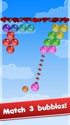 Bubble Shooter Love Valentine - A deluxe match 3 puzzle special for Valentine's day screenshot