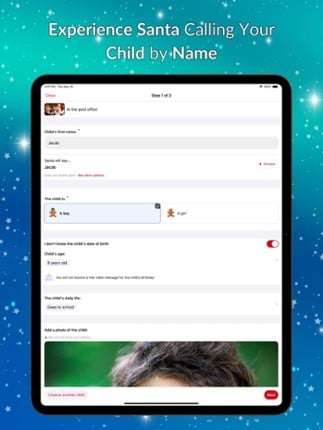 Call Santa Claus with PNP Image