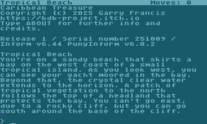 Caribbean Treasure screenshot