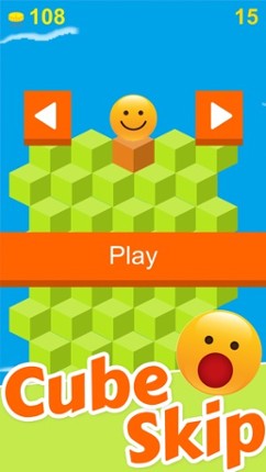 Cube Skip Emoji Fall Down : Emotion Rolling Ball Endless Games screenshot