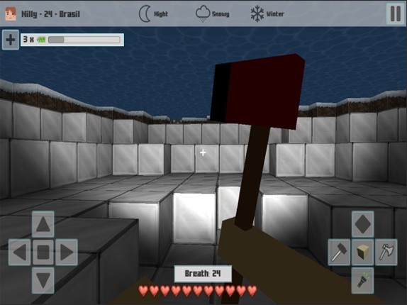 Cubes Craft Winter screenshot