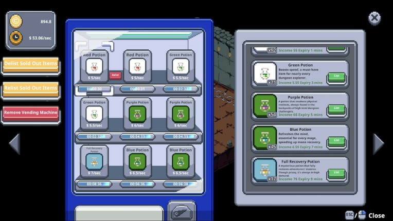 Dungeon Vending Machines screenshot