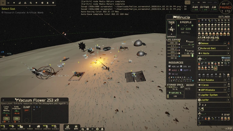 Extrapolation screenshot