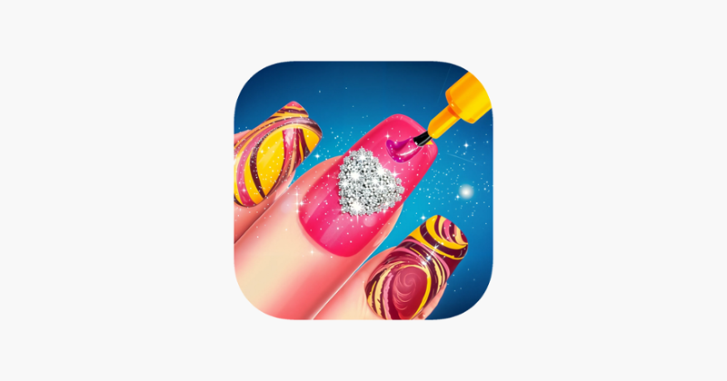 Fashion Nail Art Salon Games Image