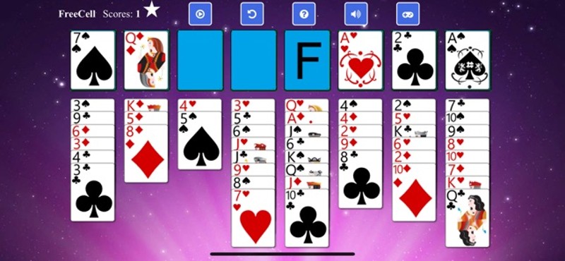 FreeCell Solitaire - screenshot