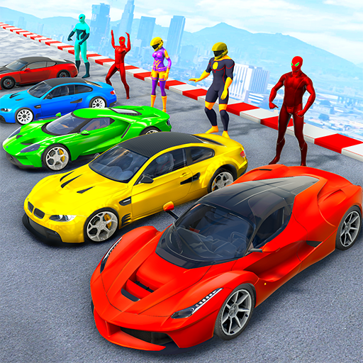 Games like Superhero Game: Ramp Car Stunt