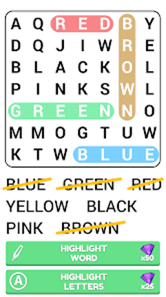 Word Search Puzzle Game screenshot