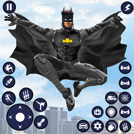 Flying Bat Robot Car Transform Image
