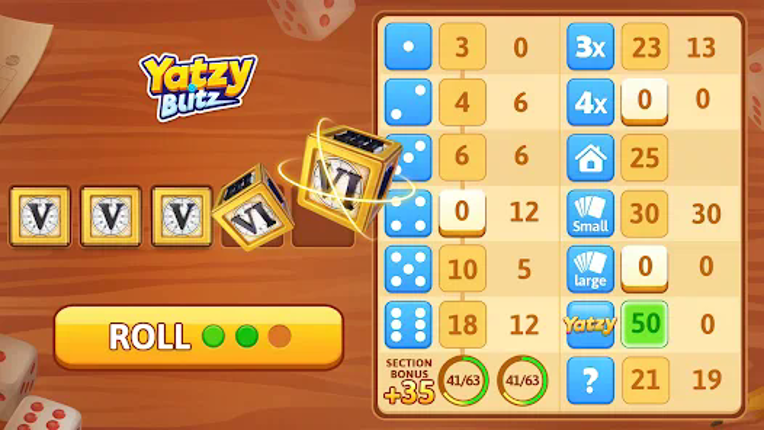 Yatzy Blitz: Classic Dice Game Image