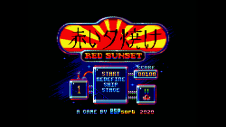 Red Sunset (Amstrad CPC) Image