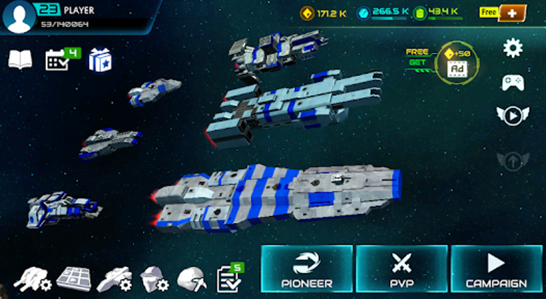 Starship battle Image