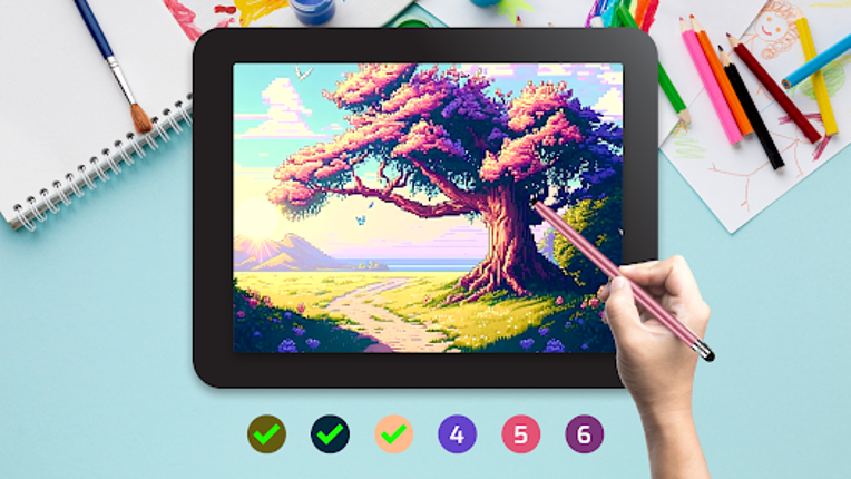 Pixel Paint: Color By Number screenshot