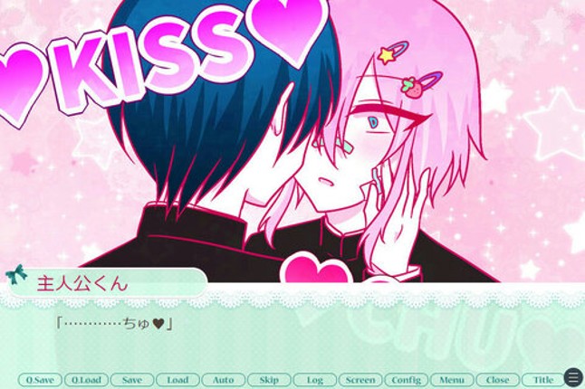 Jirai-kei Menhera Danshi to Icha Love Pien Ichigo Tabetaai Image