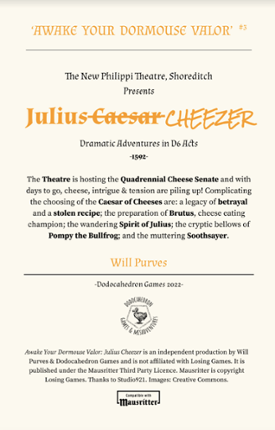 Julius Cheezer Game Cover