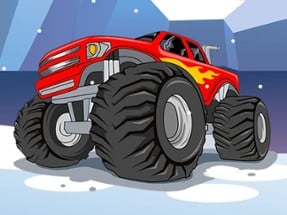 Monster Truck Wheels Winter Image