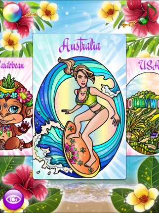 Nature Coloring Books Monkey Lion Pages for Adults screenshot