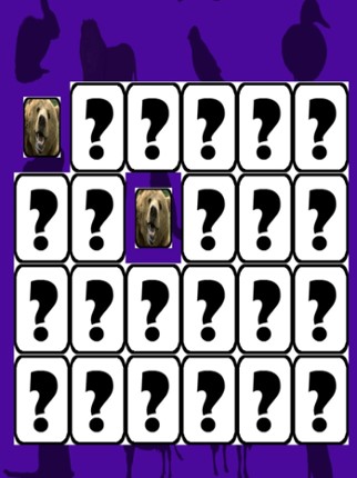 Ninu's Animal Match Card Game screenshot
