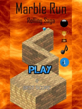 Stone Marble Run Rolling Saga Race Mania Hot Games screenshot