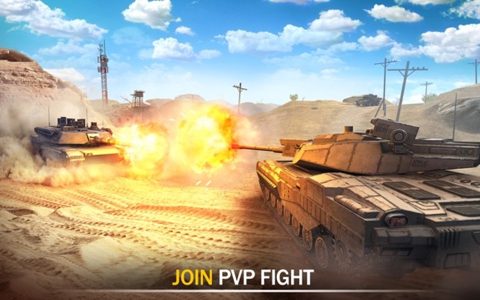 Tank Warfare: War Game blitz screenshot