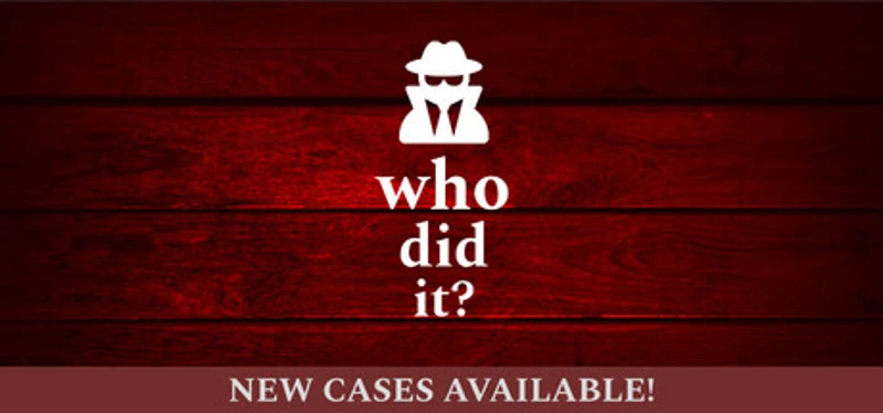 Who Did It? Image