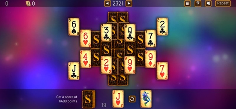 3000 TriPeaks Solitaire Games screenshot