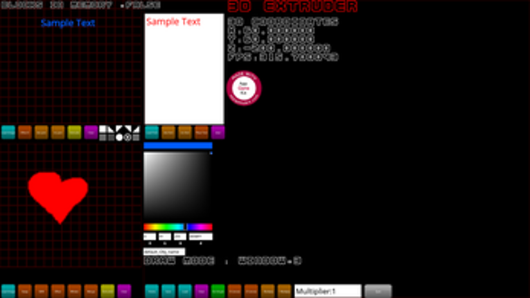 3DEXTRUDER screenshot