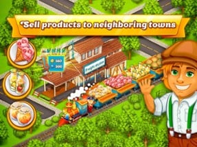 Cartoon City: farm to village Image