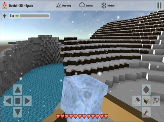 Cubes Craft Winter screenshot