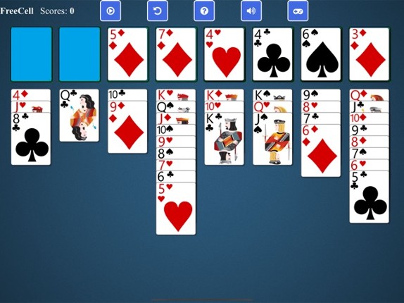 FreeCell Solitaire - Image