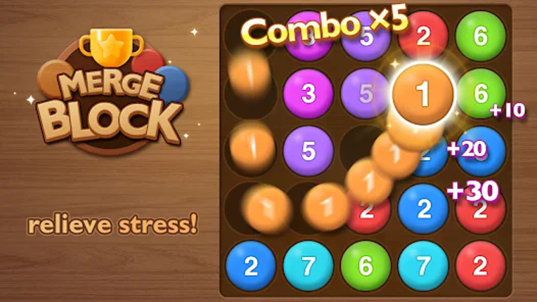 Number Puzzle - bubble match screenshot