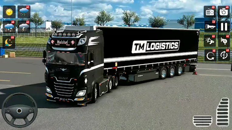 Highway Euro Truck Cargo Games screenshot