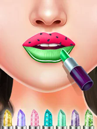 Lip Art DIY Makeover Games screenshot