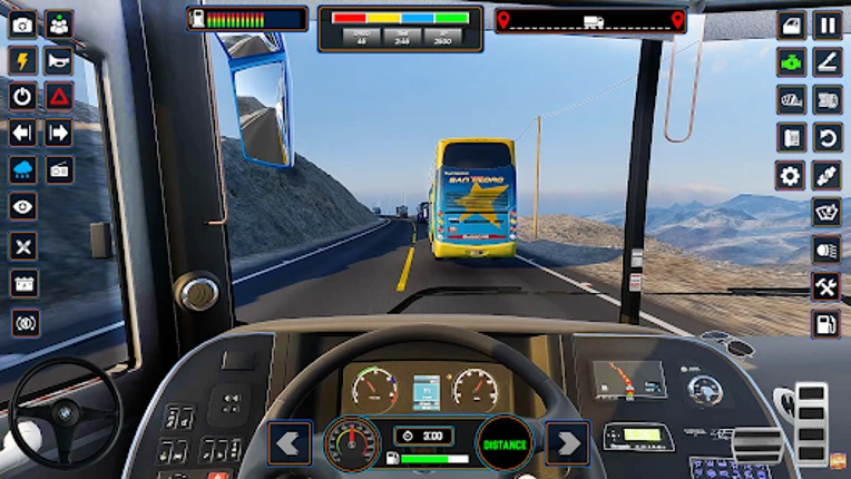 Euro Bus Driving Bus Simulator screenshot