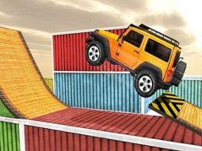 Impossible Tracks Jeep Stunt Driving Game Image