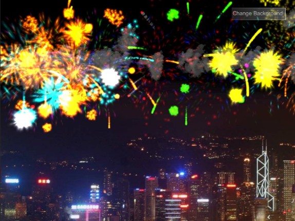 Infant Firework touch Game for Toddler and Kids - QCat ( free ) screenshot