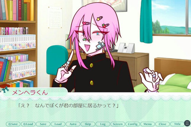 Jirai-kei Menhera Danshi to Icha Love Pien Ichigo Tabetaai Image