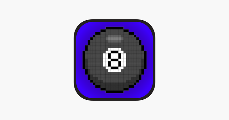 Magic 8 bit 8 ball Image