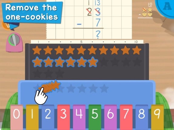 Math Bakery Regrouping screenshot