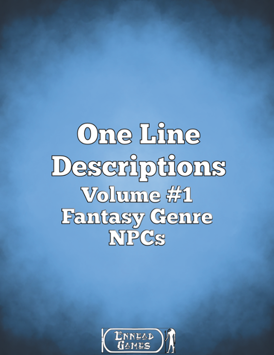 Games like One Line Descriptions Volume 1 Fantasy Genre NPCs