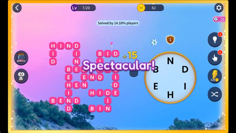 Serenity Word - Relaxing Puzzle screenshot