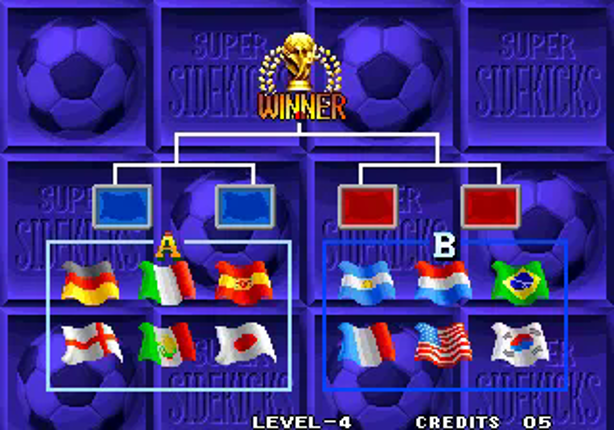 Super Sidekicks - Tokuten Ou screenshot